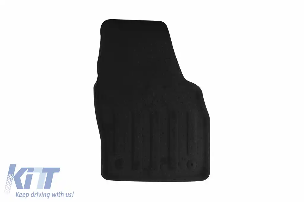 Mochete textile 3D Gumarny Zubri potrivite pentru Skoda Scala după 2019, Skoda Kamiq după 2020, set de 4 bucăți, negru-image-6254115