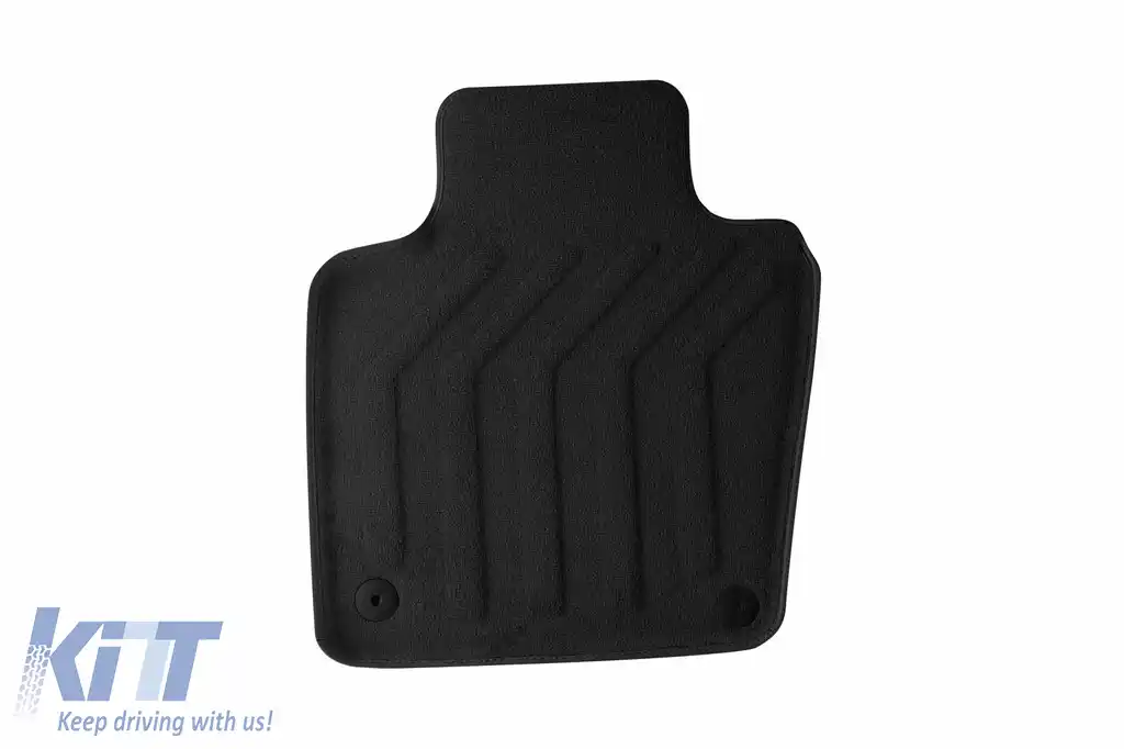 Mochete textile 3D Gumarny Zubri potrivite pentru Volkswagen Passat B6 2005-2010, Volkswagen Passat B7 2011-2014, set de 4 bucăți, negru-image-6254121