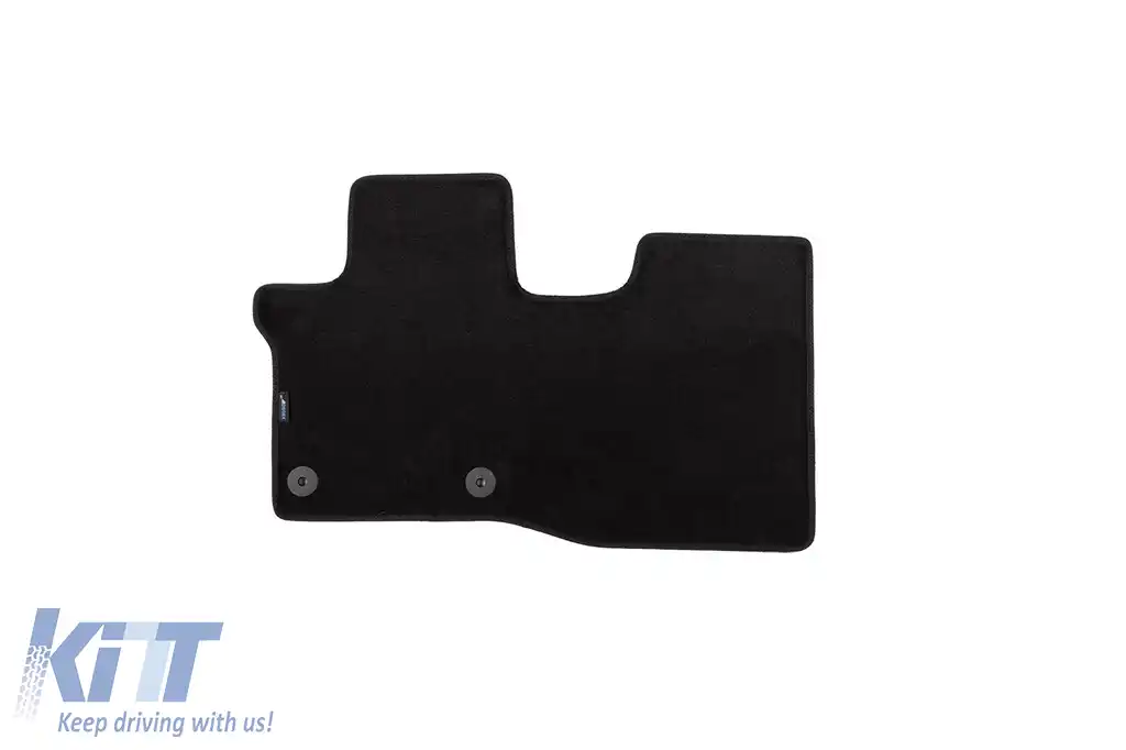 Mochete textile cu trei straturi din material Petex Style, potrivite pentru Ford Transit după 2018, 2-3 locuri, cu transmisie automată, set de 2 bucăți, negru-image-6241541