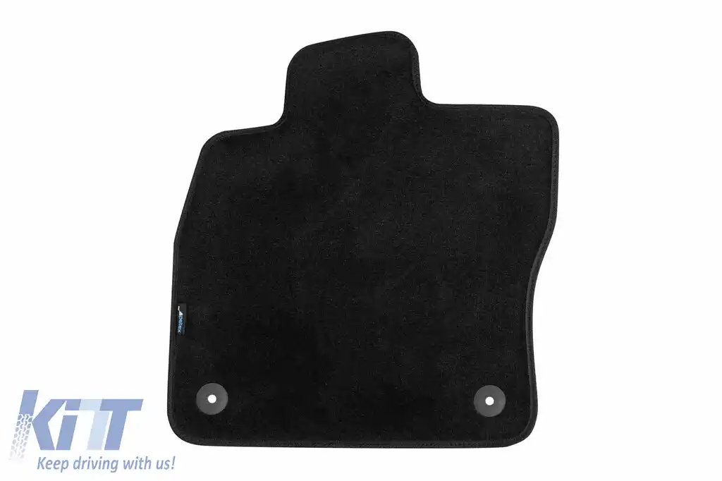 Mochete textile cu trei straturi din material Petex Style potrivite pentru Skoda Octavia sedan, combi, hibrid după 2020, set de 4 bucăți, negru-image-6242447