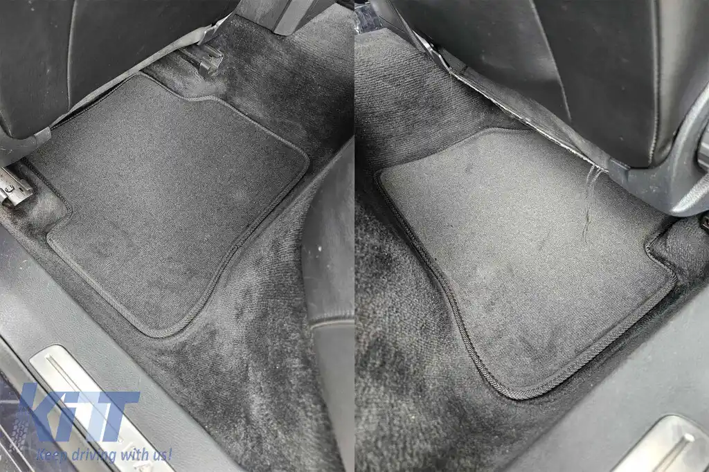 Mochete textile cu trei straturi din material Petex Style potrivite pentru VW Passat sedan, break 2005-2014, Passat CC 2012-2016 cu găuri rotunde, set de 4 bucăți, negru-image-6242752