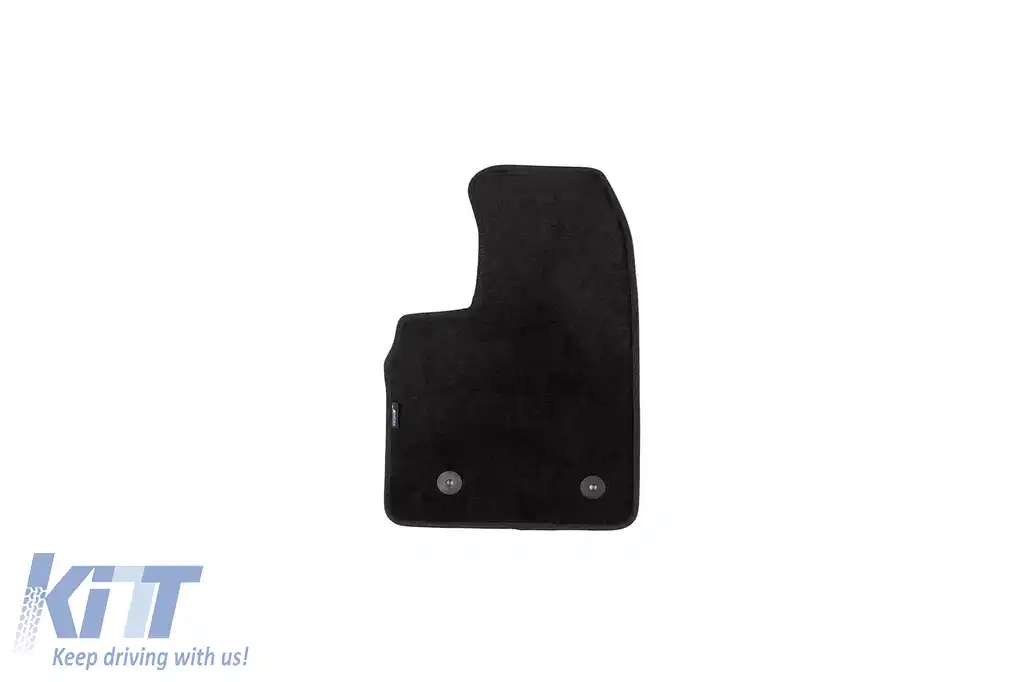Mochete textile cu trei straturi din material Petex Style potrivite pentru Ford Tourneo Custom după 2017, cu 2 locuri, cu transmisie automată, din 3 piese, negre-image-6242810
