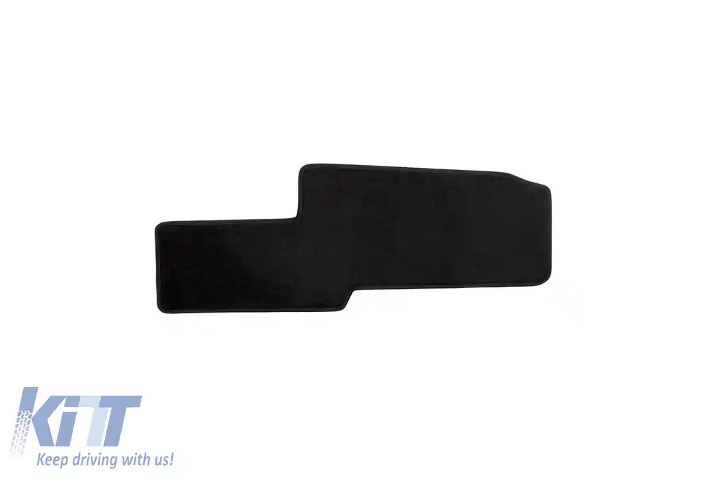 Mochete textile cu trei straturi din material Petex Style potrivite pentru Ford Tourneo Custom după 2017, cu 2 locuri, cu transmisie automată, din 3 piese, negre-image-6242812