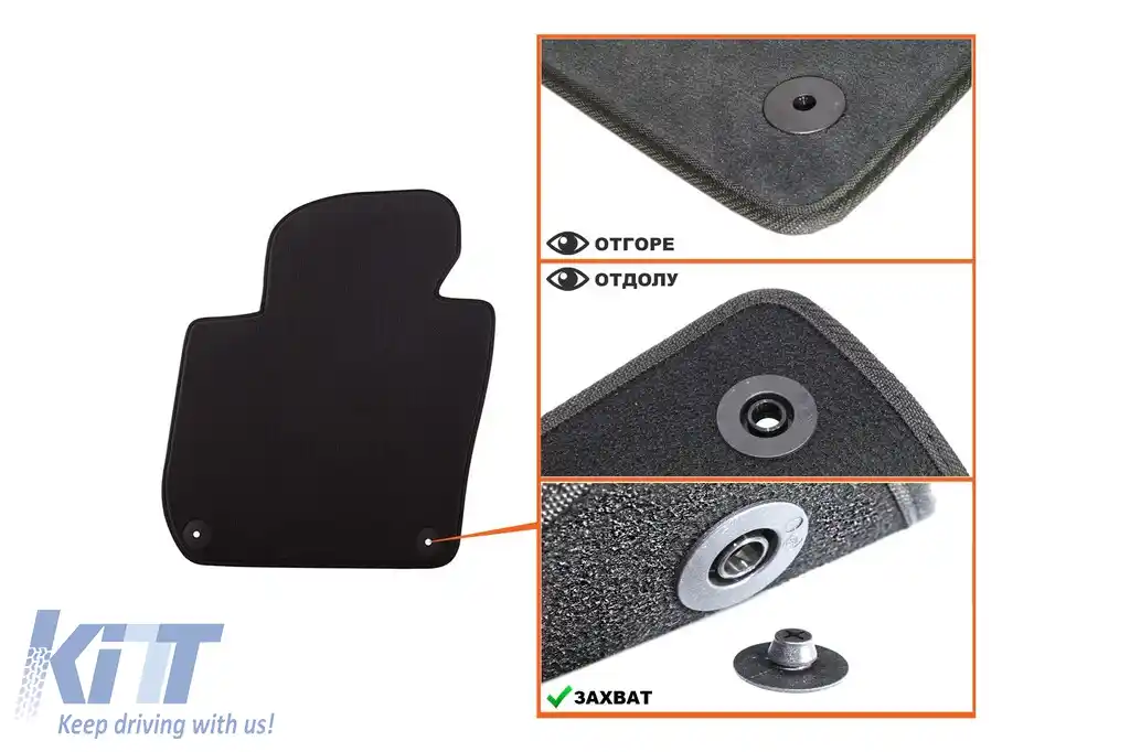 Mochete textile cu trei straturi potrivite pentru Skoda Superb sedan, combi 2008-2015, set de 4 bucăți, negru-image-6241621