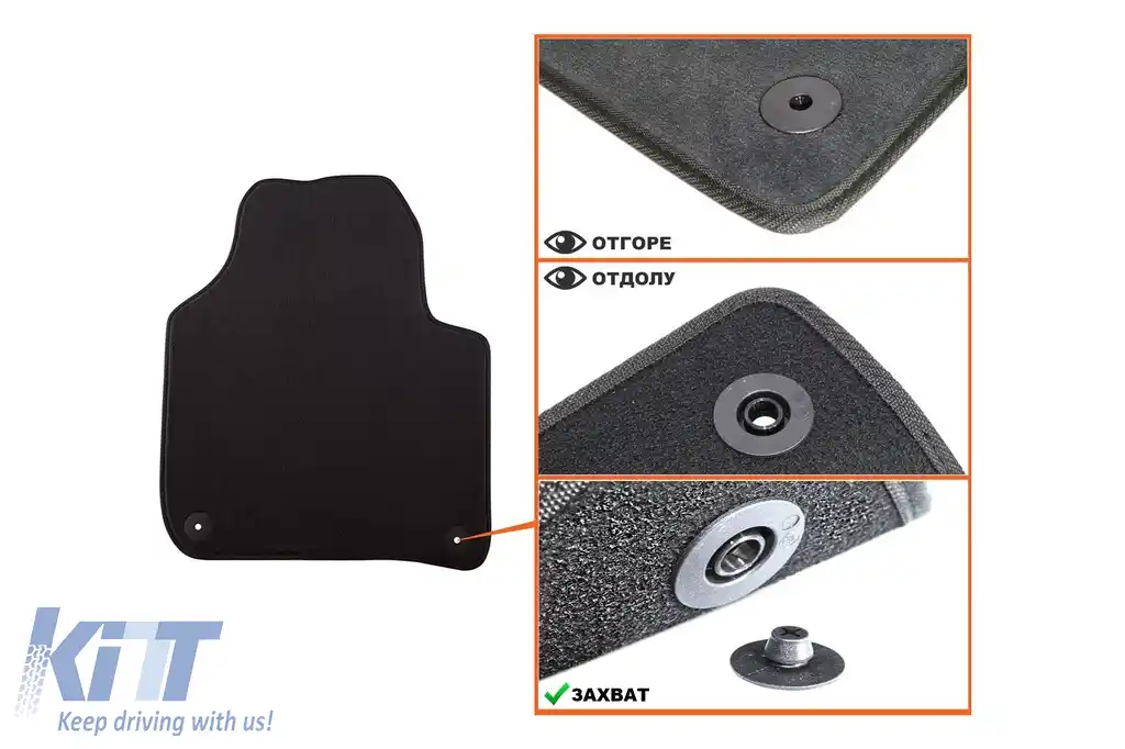 Mochete textile cu trei straturi potrivite pentru Skoda Superb sedan, combi 2008-2015, set de 4 bucăți, negru-image-6241623