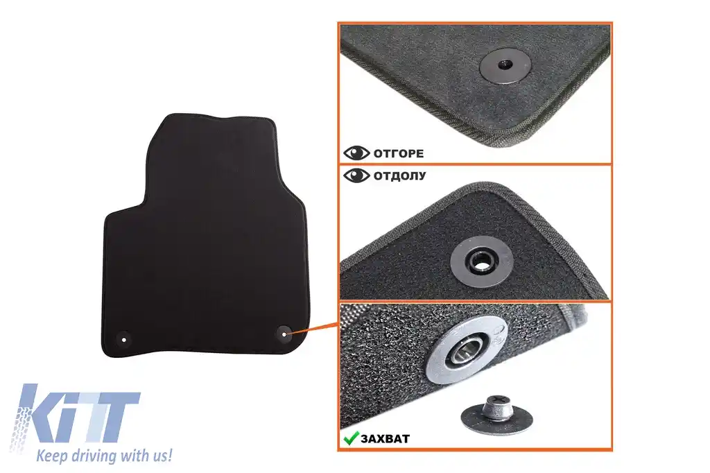 Mochete textile cu trei straturi potrivite pentru Skoda Superb sedan, combi 2008-2015, set de 4 bucăți, negru-image-6241624