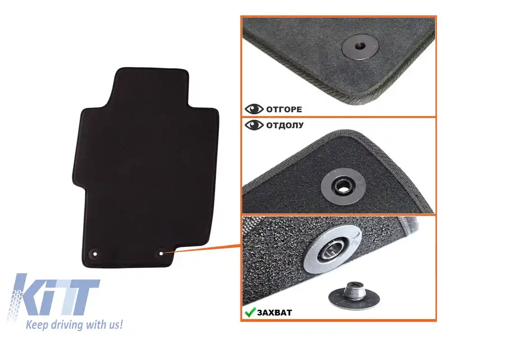 Mochete textile cu trei straturi potrivite pentru Honda Accord sedan, break 2003-2008, set de 4 bucăți, negru-image-6241873