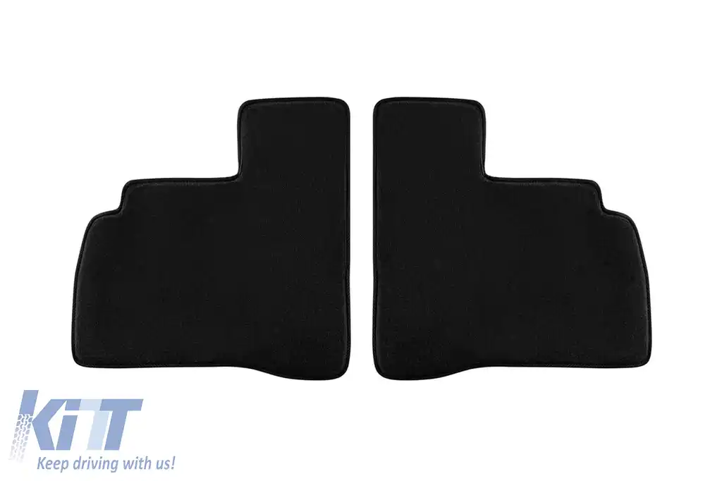 Mochete textile cu trei straturi potrivite pentru Mercedes S-Class W221 2005-2013 bază scurtă, set de 4 bucăți, negru-image-6242098