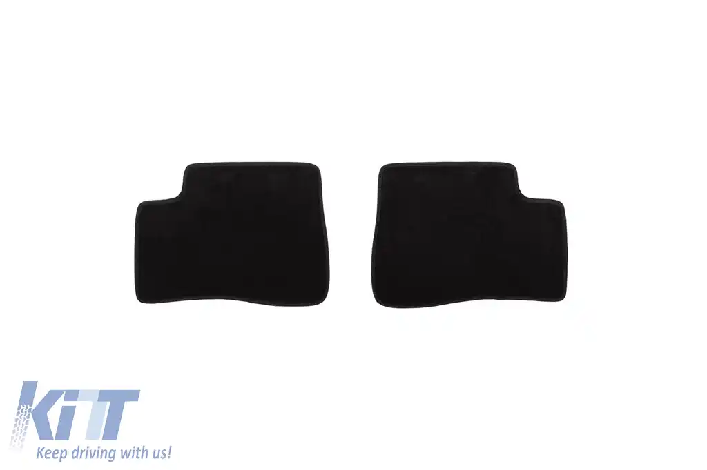 Mochete textile cu trei straturi potrivite pentru Peugeot 206 Plus 2009-2013, set de 4 bucăți, negru-image-6242135
