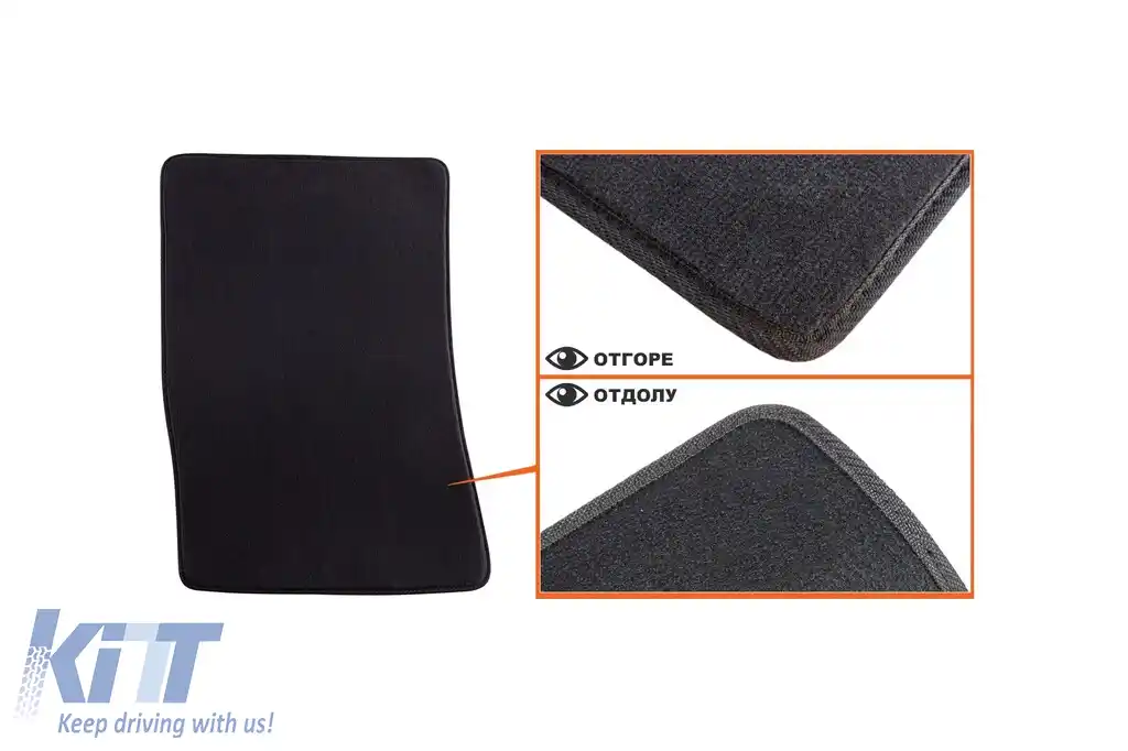 Mochete textile cu trei straturi, potrivite pentru Range Rover 2002-2012, set de 2 bucăți, negre-image-6241551