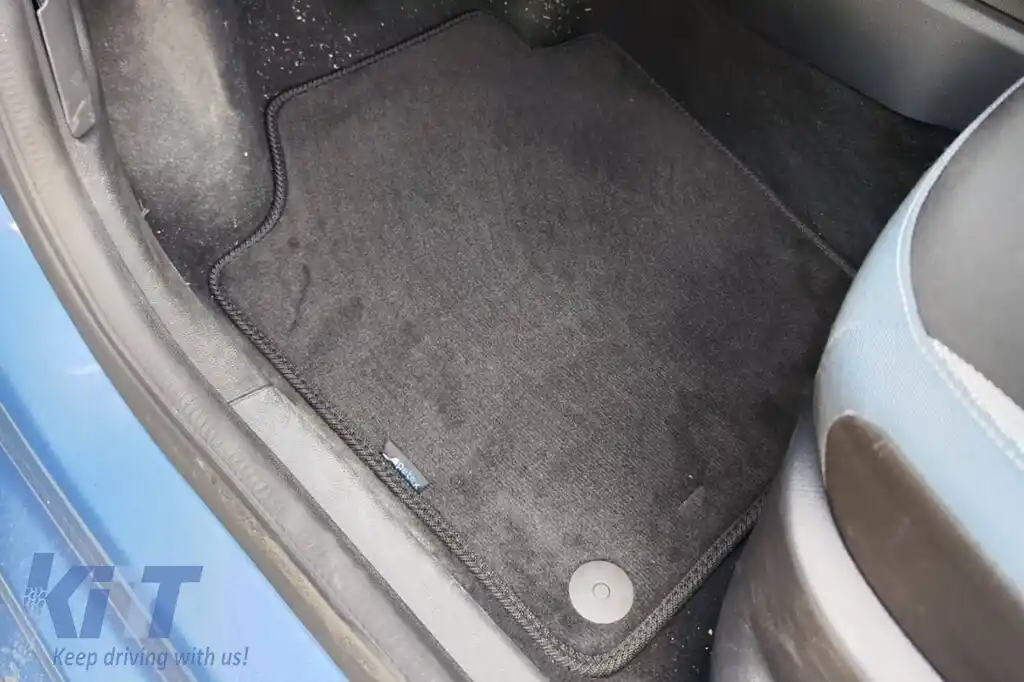 Mochete textile cu trei straturi, potrivite pentru Skoda Fabia hatchback, combi după 2014, set de 4 bucăți, negru-image-6241930