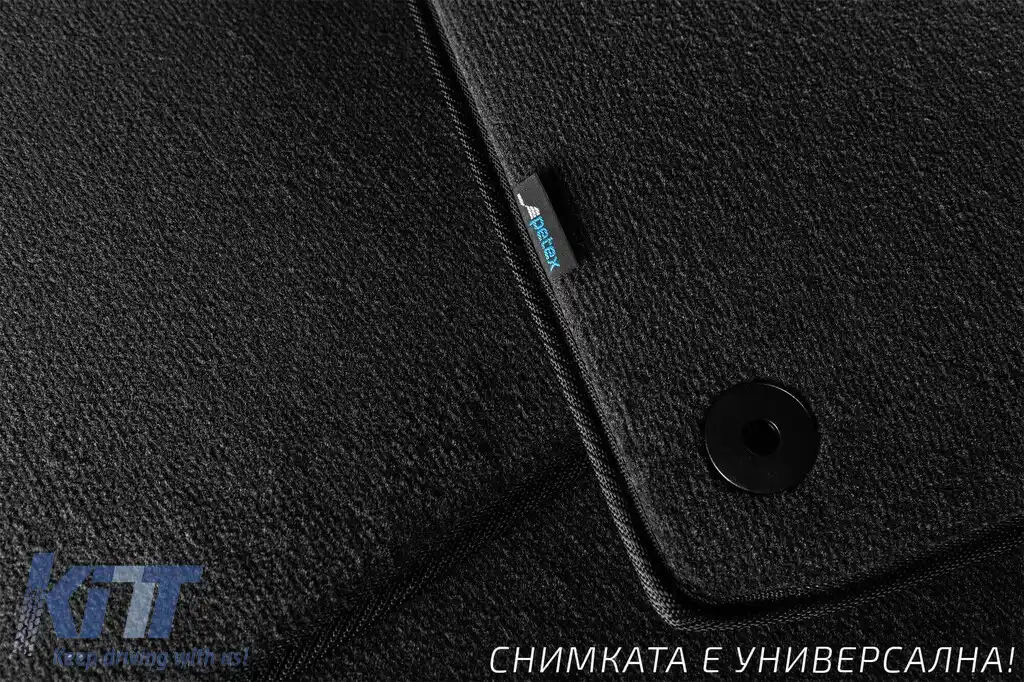 Mochete textile cu trei straturi, potrivite pentru Citroen C5 2008-2017, set de 4 bucăți, negre-image-6242032