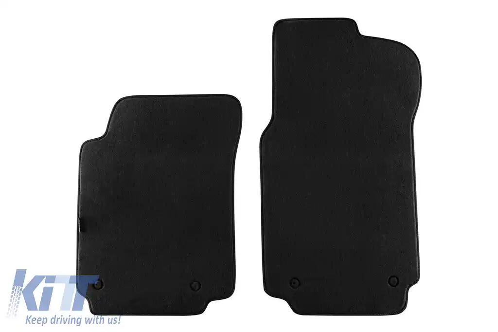 Mochete textile cu trei straturi, potrivite pentru Audi A6 1994-1997, Audi 100 1990-1994, set de 4 bucăți, negru-image-6242278