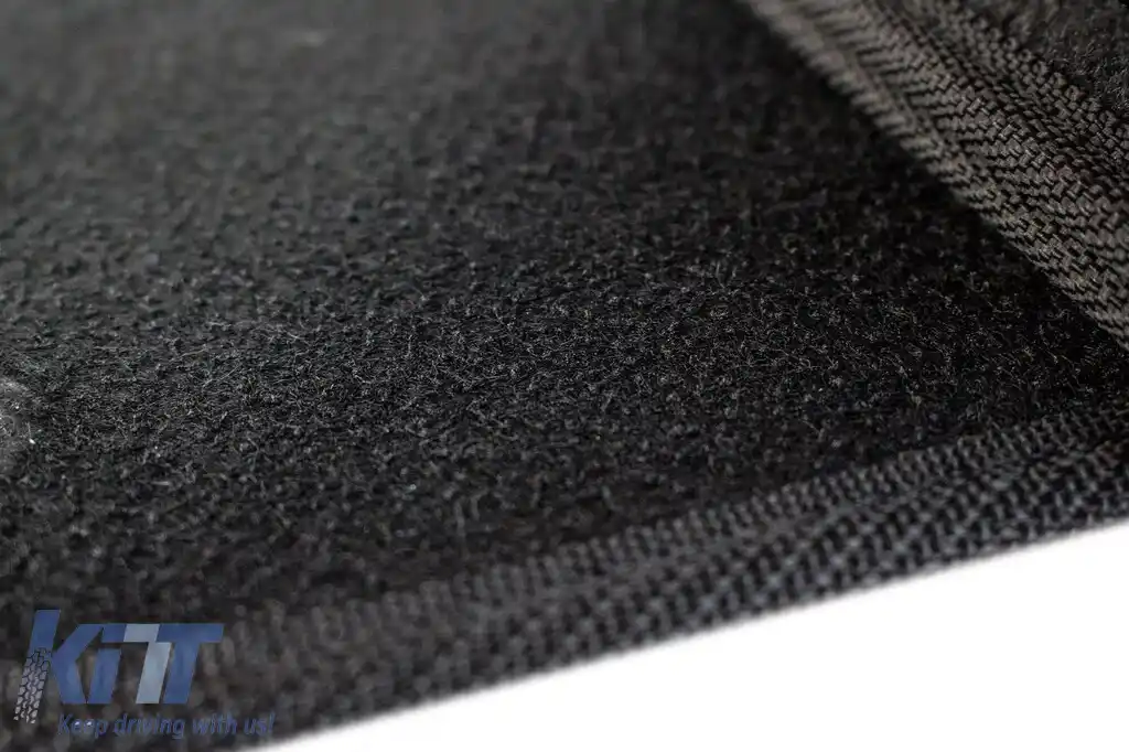 Mochete textile cu trei straturi, potrivite pentru Audi A6 1994-1997, Audi 100 1990-1994, set de 4 bucăți, negru-image-6242281