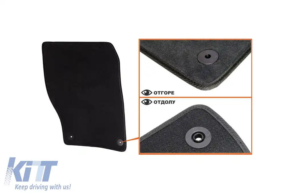 Mochete textile cu trei straturi, potrivite pentru VW Touareg, Porsche Cayenne 2010-2018, set de 4 bucăți, negru-image-6242875