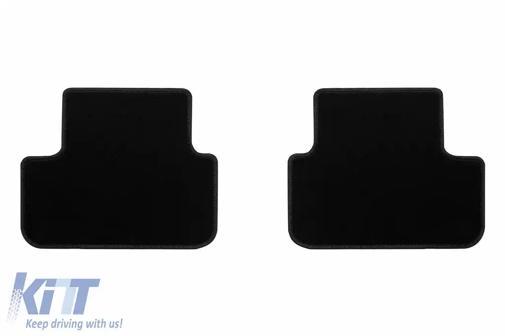 Mochete textile de la Rigum potrivite pentru Audi A4 2008-2015, set de 4 bucăți, negru-image-6244074
