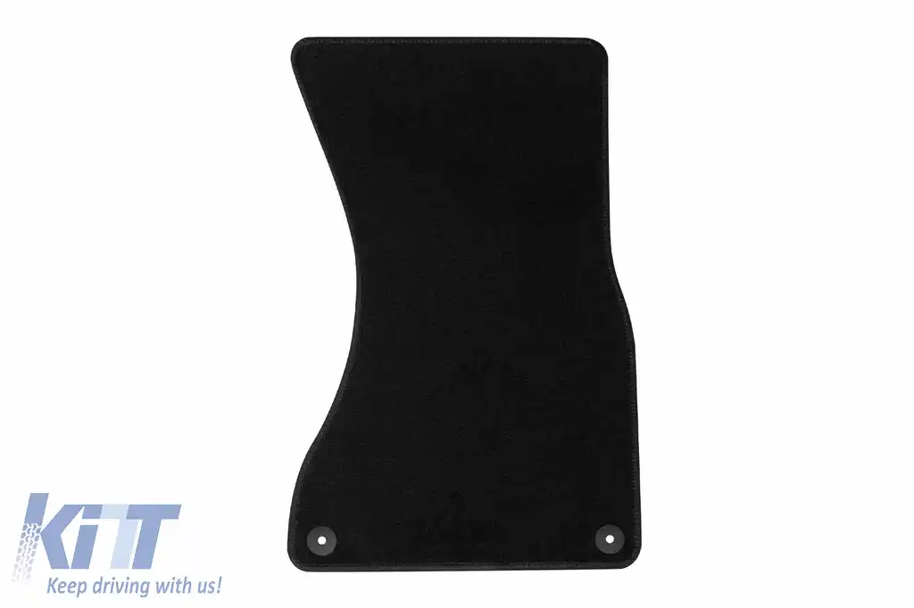 Mochete textile de la Rigum potrivite pentru Audi A6 2011-2018, set de 4 piese, negru-image-6244080