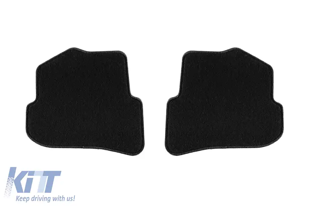 Mochete textile de la Rigum potrivite pentru Audi A1 2010-2018, set de 4 bucăți, negru-image-6244504