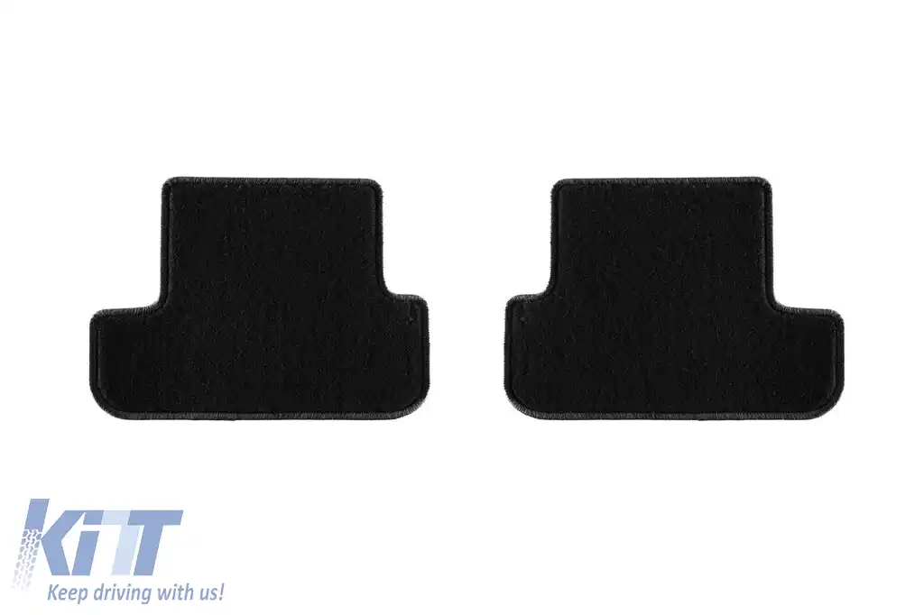 Mochete textile de la Rigum potrivite pentru Audi A5 2008-2018, set de 4 bucăți, negru-image-6244523