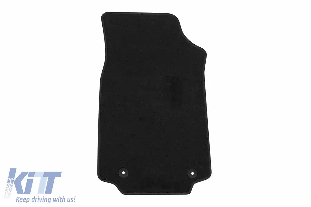 Mochete textile de la Rigum potrivite pentru Audi A6 1991-1996, set de 4 bucăți, negru-image-6244529