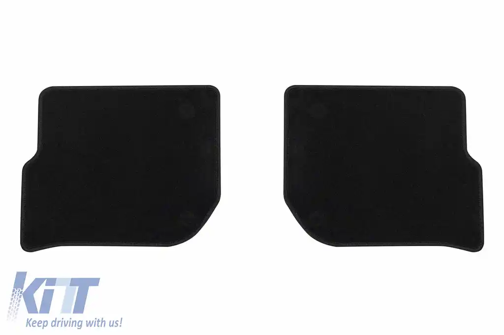 Mochete textile de la Rigum potrivite pentru Audi A6 1991-1996, set de 4 bucăți, negru-image-6244530