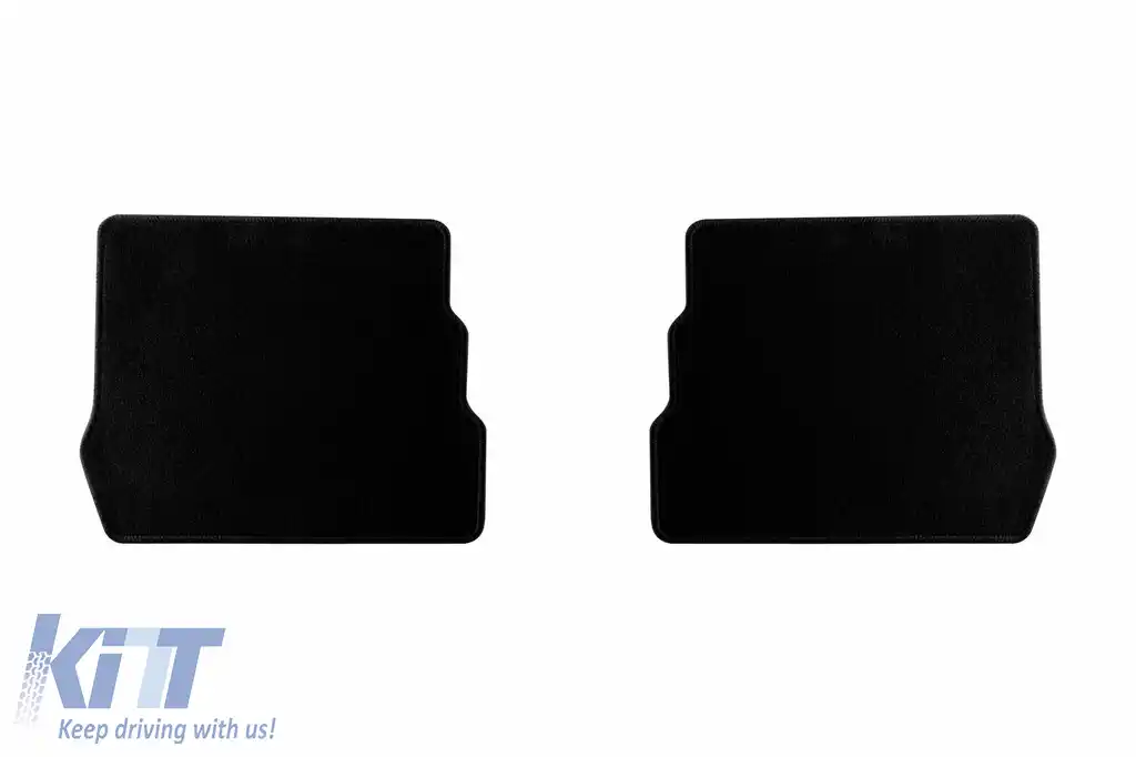 Mochete textile de la Rigum potrivite pentru Audi A6 1997-2000, set de 4 bucăți, negru-image-6244537