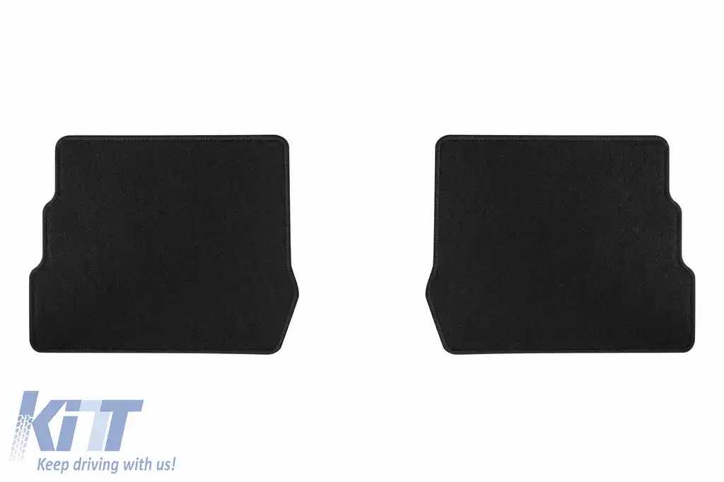 Mochete textile de la Rigum potrivite pentru Audi A6 2000-2004, set de 4 bucăți, negru-image-6244544