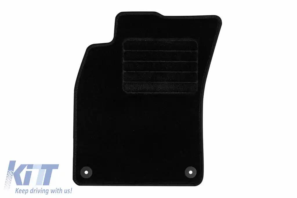 Mochete textile de la Rigum potrivite pentru Audi A6 2006-2011, set de 4 bucăți, negru-image-6244556