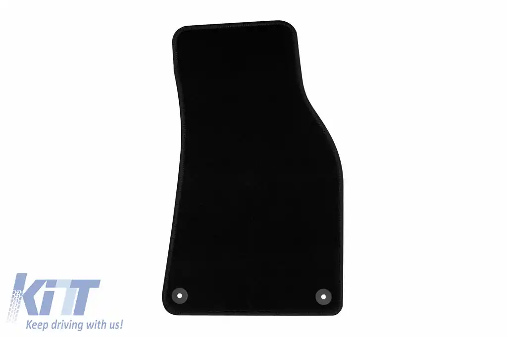 Mochete textile de la Rigum potrivite pentru Audi A6 2006-2011, set de 4 bucăți, negru-image-6244557