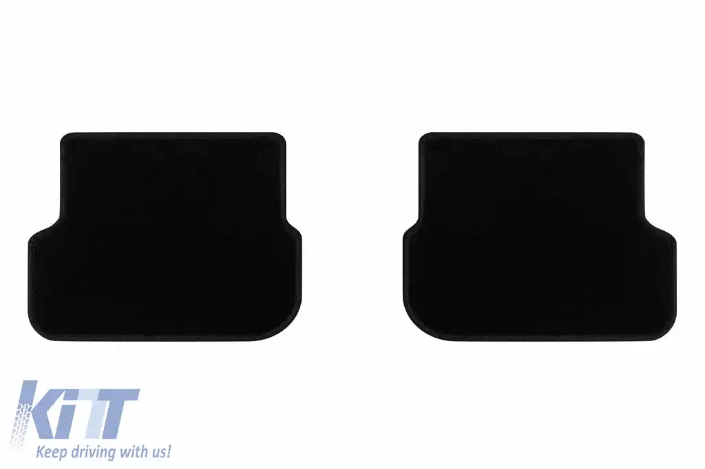 Mochete textile de la Rigum potrivite pentru Audi A6 2006-2011, set de 4 bucăți, negru-image-6244558