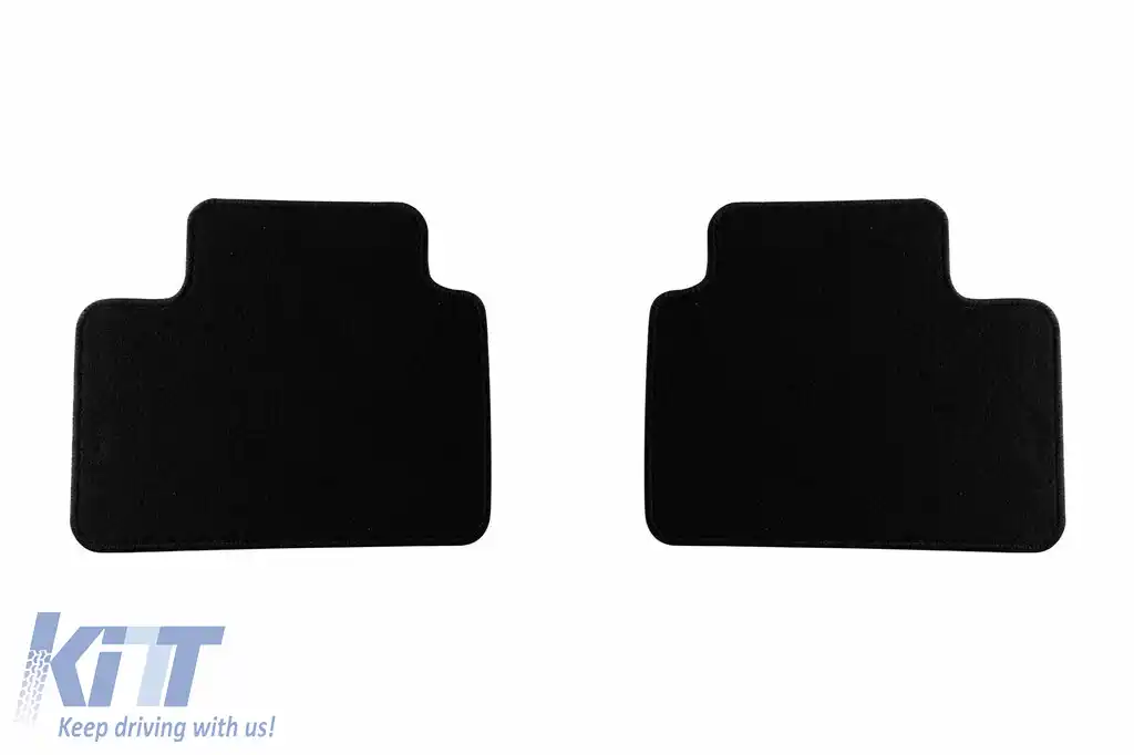 Mochete textile de la Rigum potrivite pentru Audi A8 1997-2001, set de 4 bucăți, negru-image-6244572