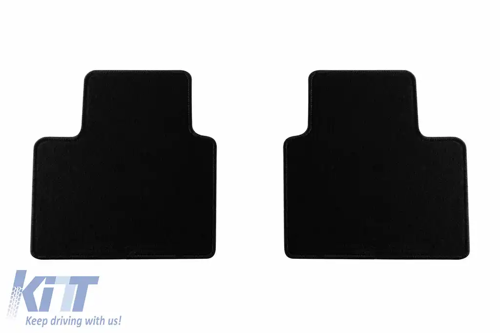 Mochete textile de la Rigum potrivite pentru Audi A8 2001-2003, set de 4 bucăți, negru-image-6244579