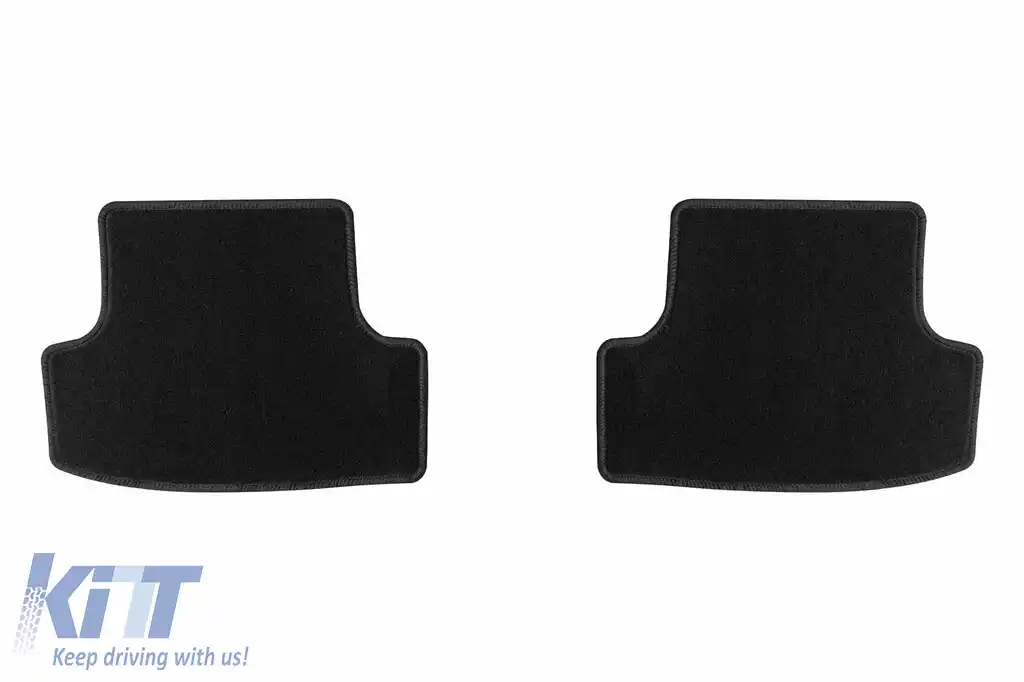 Mochete textile de la Rigum potrivite pentru Audi Q2 2016-2022, set de 4 bucăți, negru-image-6244586