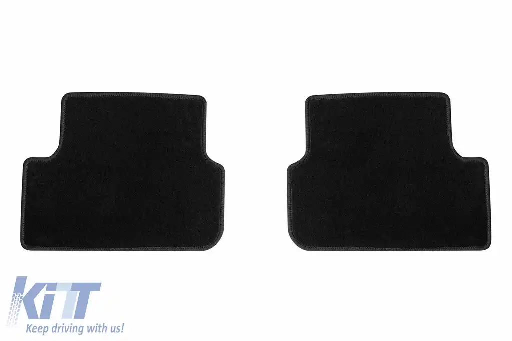 Mochete textile de la Rigum potrivite pentru Audi A1 după 2019, set de 4 bucăți, negru-image-6246680