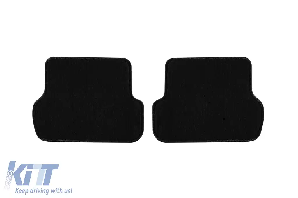 Mochete textile de la Rigum potrivite pentru Audi A4 2001-2008, Seat Exeo 2009-2013, set de 4 bucăți, negru-image-6246694