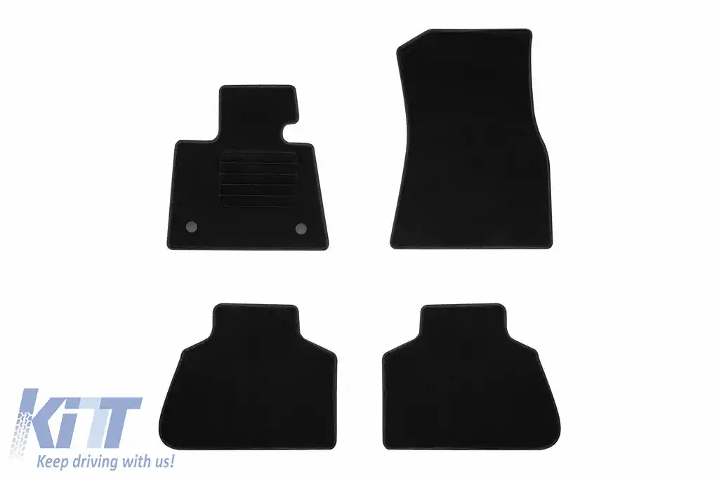Mochete textile de la Rigum potrivite pentru BMW X7 G07 după 2019, set de 4 piese, negru