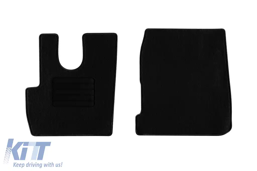 Mochete textile de la Rigum potrivite pentru DAF CF Euro 6 după 2014, set de 2 bucăți, negru