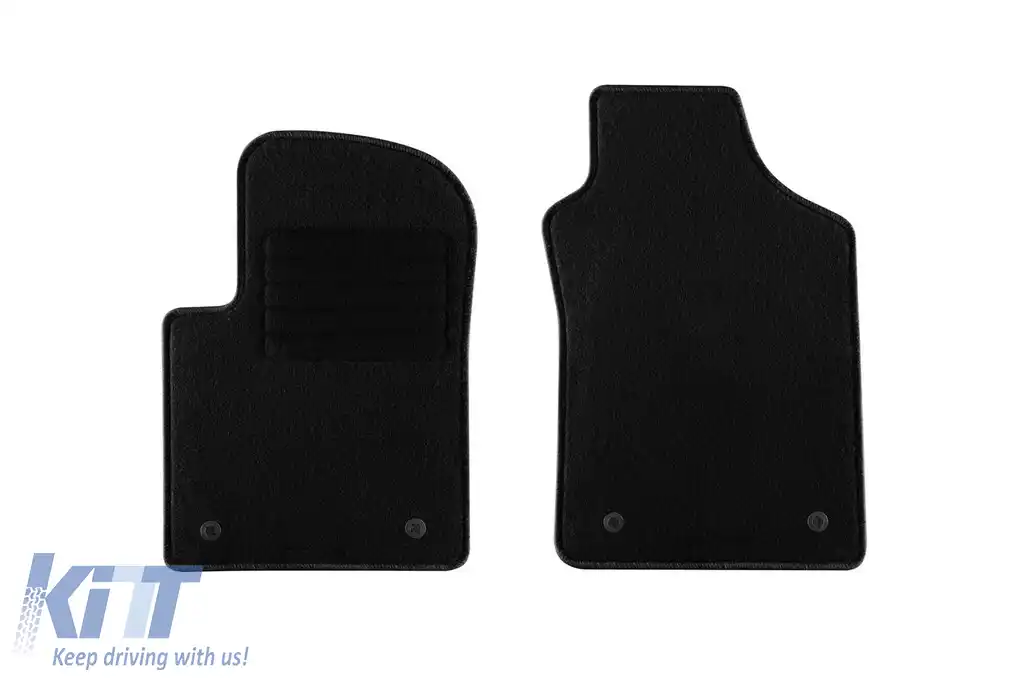 Mochete textile de la Rigum potrivite pentru Fiat 500 după 2014, set de 4 piese, negru-image-6245021