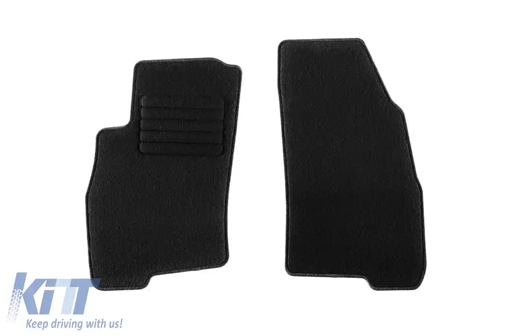 Mochete textile de la Rigum potrivite pentru Fiat Grande Punto 2005-2012, set de 4 bucăți, negru-image-6245136