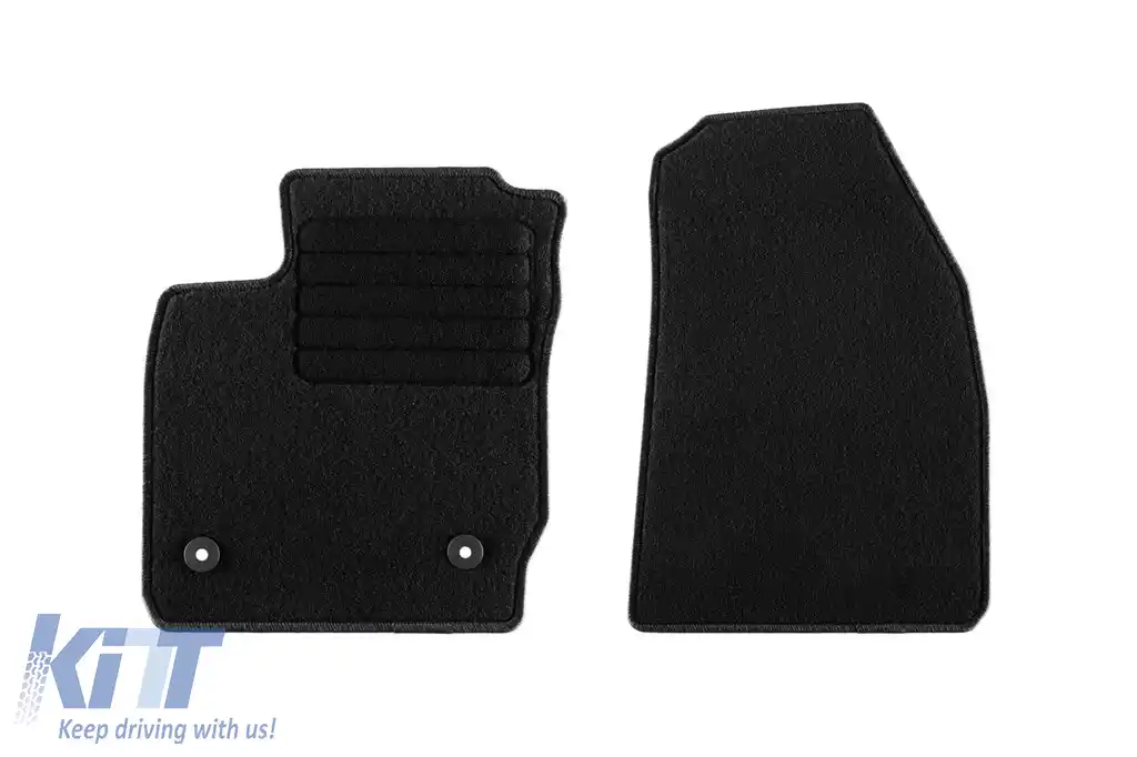 Mochete textile de la Rigum potrivite pentru Ford Transit Courier după 2014, cu 2 locuri, set de 2 bucăți, negru