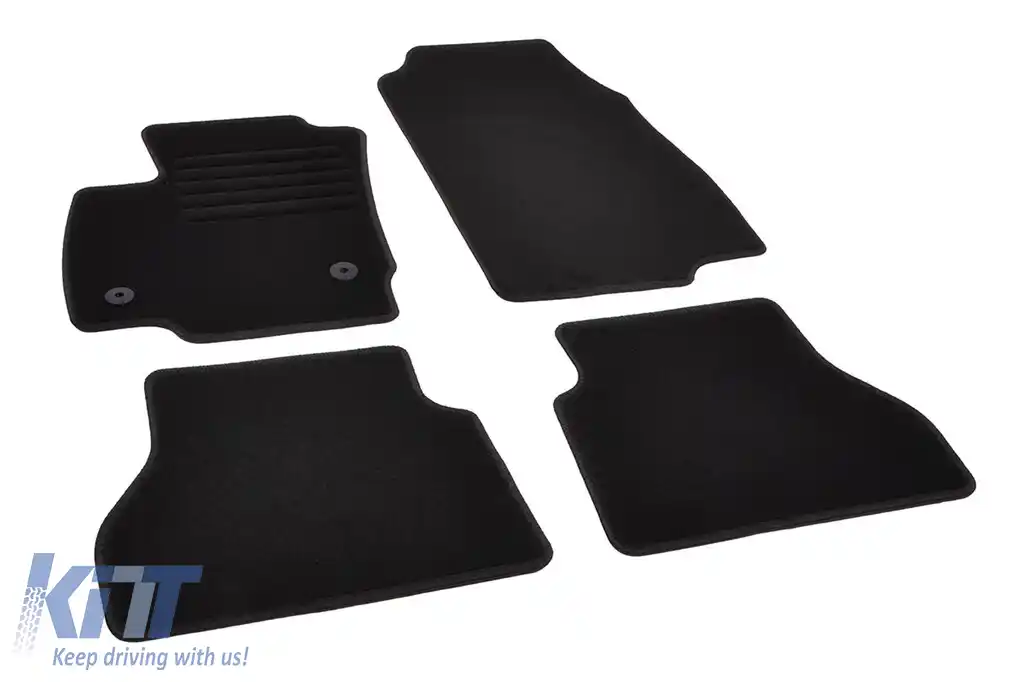Mochete textile de la Rigum potrivite pentru Ford B-max 2012-2015, set de 4 bucăți, negru-image-6245142