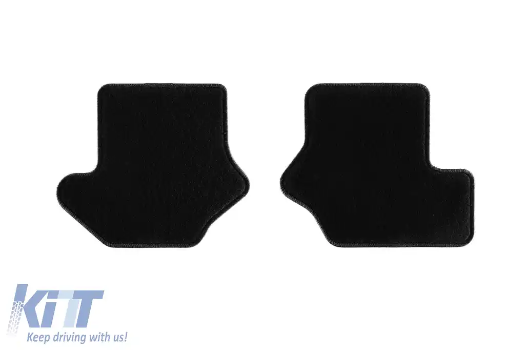 Mochete textile de la Rigum potrivite pentru Ford Fiesta 1995-1997, Mazda 121 1996-2003, set de 4 bucăți, negru-image-6245175