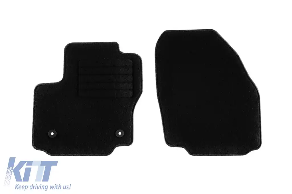 Mochete textile de la Rigum potrivite pentru Ford Galaxy 2012-2015, S-Max 2012-2015 cu 7 locuri, set de 5 bucăți, negre-image-6245295