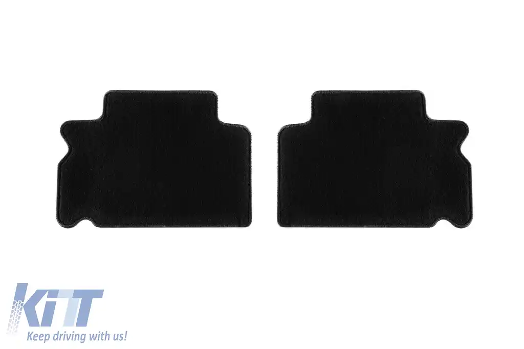 Mochete textile de la Rigum potrivite pentru Ford Galaxy 2012-2015, S-Max 2012-2015 cu 7 locuri, set de 5 bucăți, negre-image-6245296