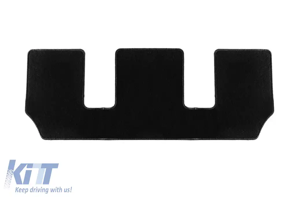 Mochete textile de la Rigum potrivite pentru Ford Galaxy 2012-2015, S-Max 2012-2015 cu 7 locuri, set de 5 bucăți, negre-image-6245297