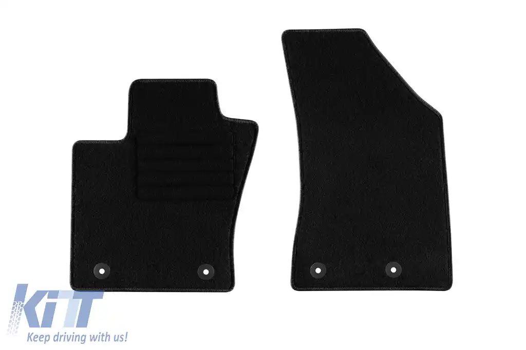 Mochete textile de la Rigum potrivite pentru Jeep Compass, Compass MHEV după 2017, set de 4 bucăți, negru-image-6245574