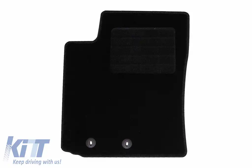 Mochete textile de la Rigum potrivite pentru KIA Rio după 2017, set de 4 piese, negru-image-6244208