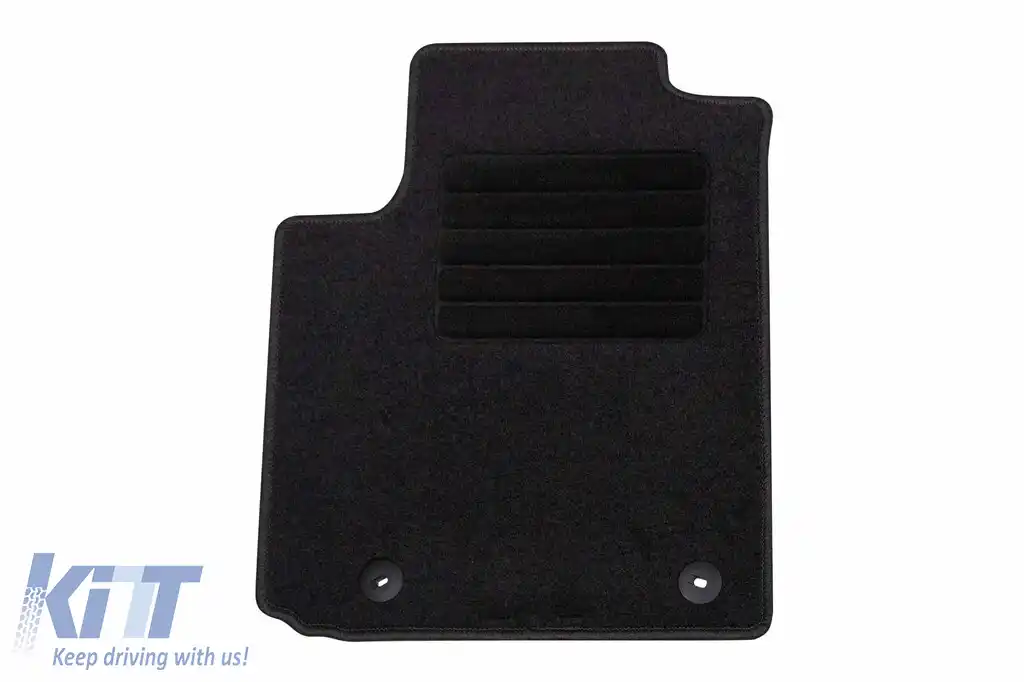 Mochete textile de la Rigum potrivite pentru KIA Picanto după 2017, set de 4 bucăți, negru-image-6245681