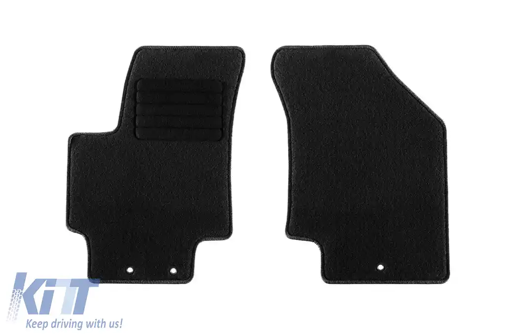 Mochete textile de la Rigum potrivite pentru Kia Rio 2006-2011, set de 4 bucăți, negru-image-6245695