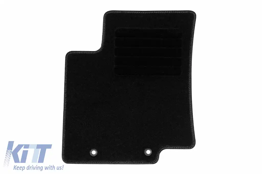 Mochete textile de la Rigum potrivite pentru KIA Rio 2011-2017, set de 4 bucăți, negru-image-6245701